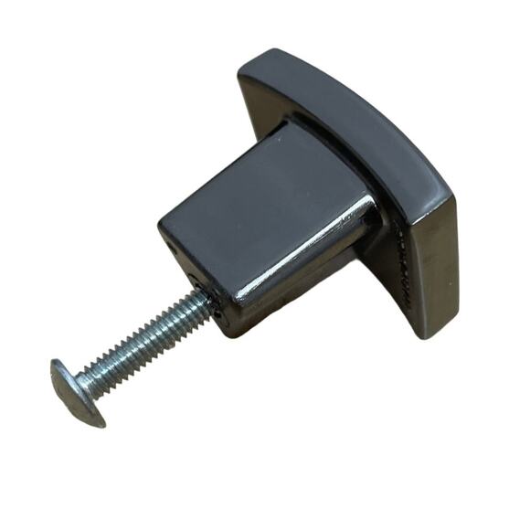 Amerock 1 1/4" Pewter Square Drawer Door Pulls Knobs Lot of 9 New in Bag - Picture 3 of 7